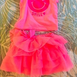 12 month shirt and skirt